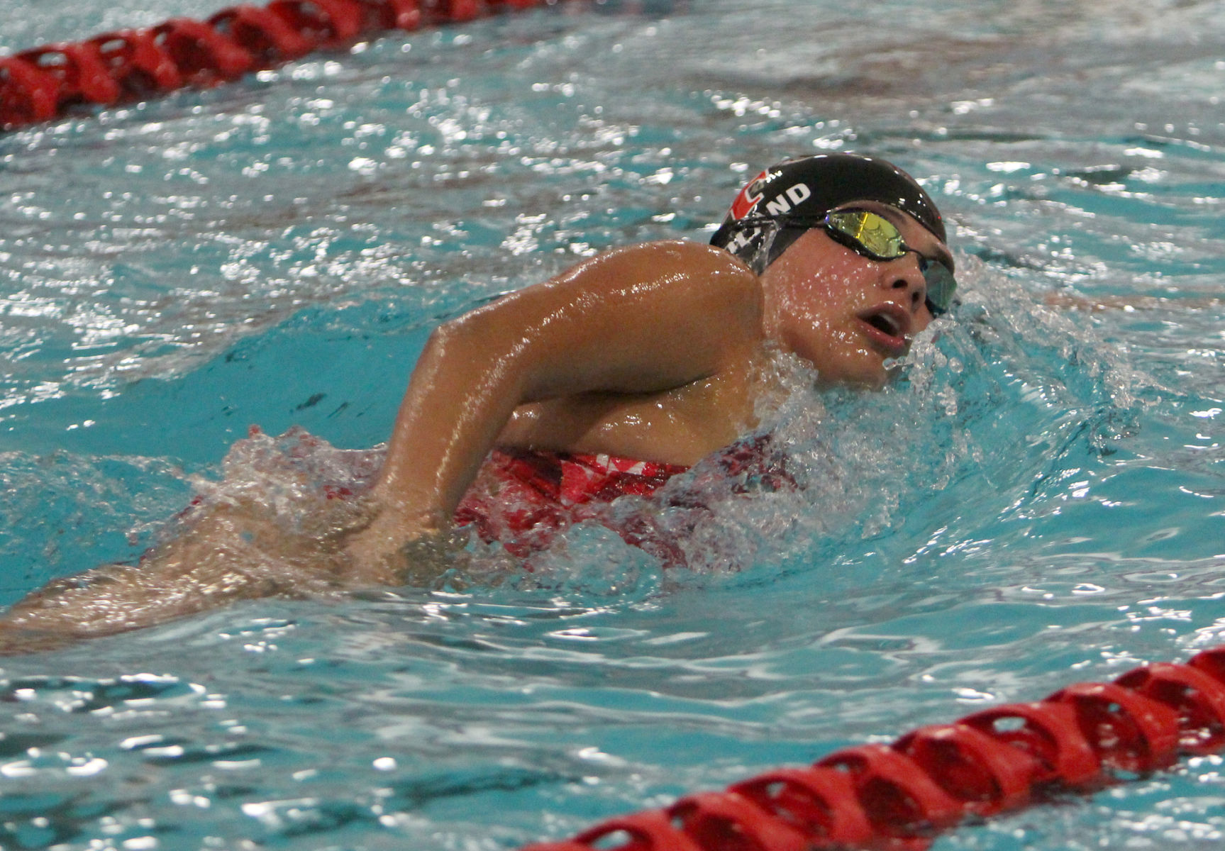 Hudson at Chi-Hi girls swimming 9-10-19